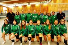 Die zweite Volleyball Damenmannschaft des VfL Bückeburg in ihren neuen Trikots